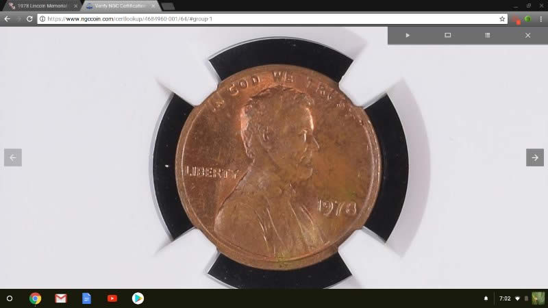 1978-Lincoln-Memorial-Cent-2.5-Grams